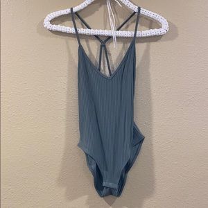 Olive green bodysuit